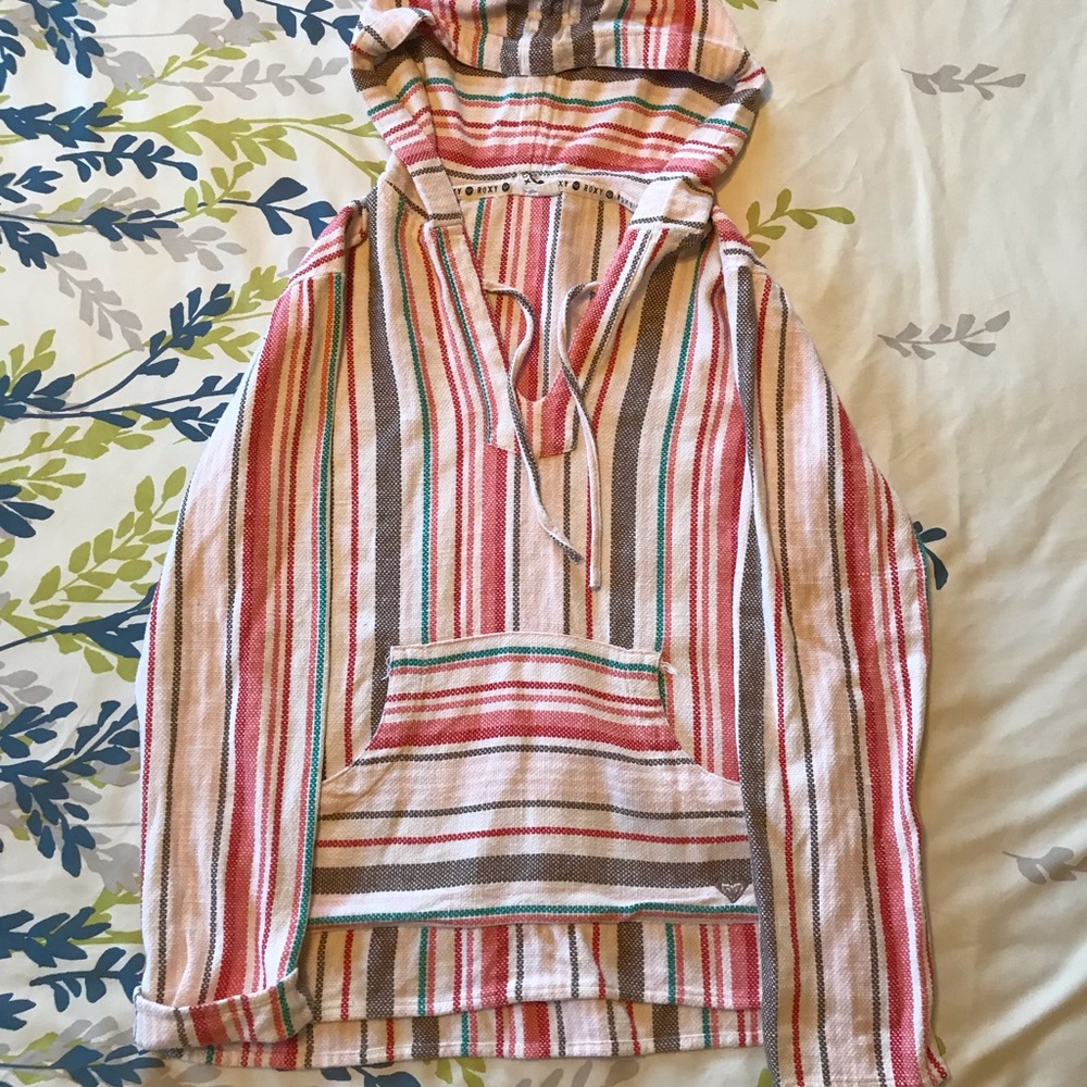 Roxy Hooded Poncho Lg